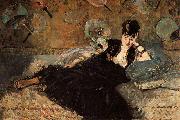 Edouard Manet Woman with Fans(Nina de Callias) oil